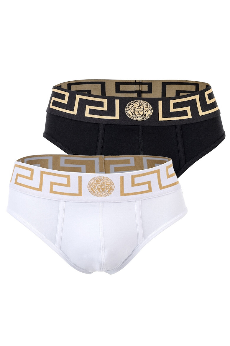 Versace Set de chiloti cu banda logo - 2 perechi - Pled.ro