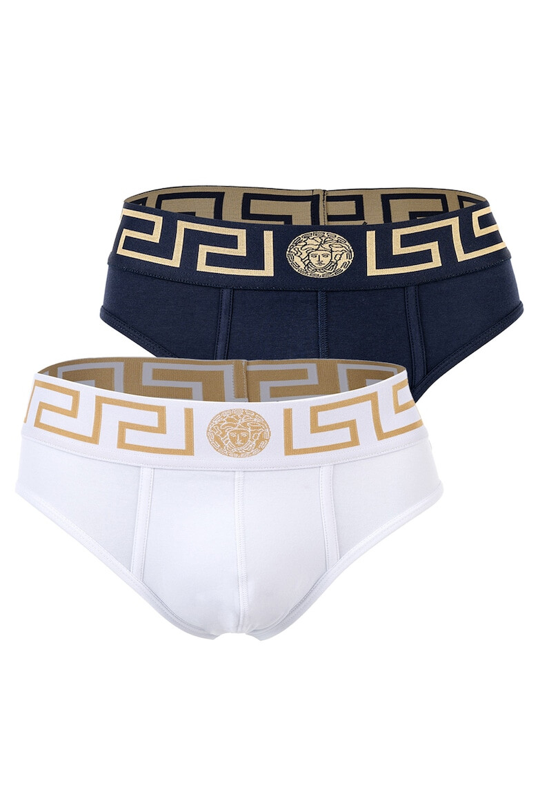 Versace Set de chiloti cu banda logo - 2 perechi - Pled.ro