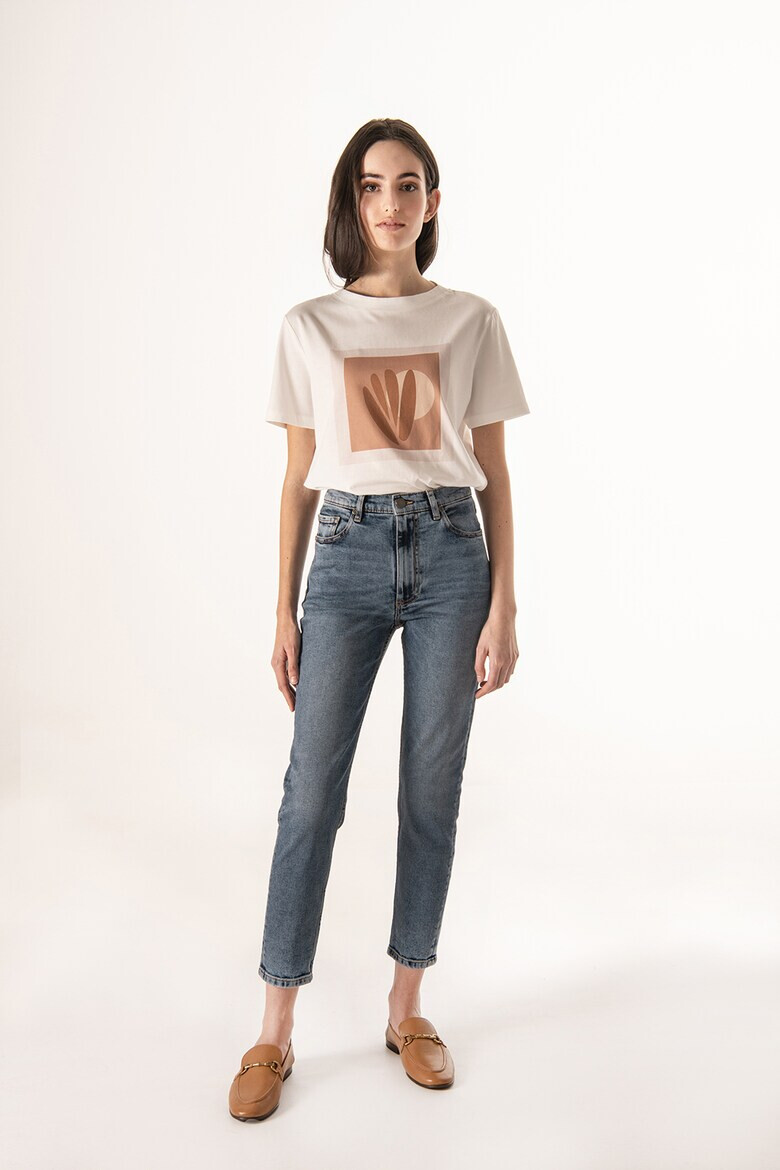 VERYCHI Blugi crop slim fit - Pled.ro