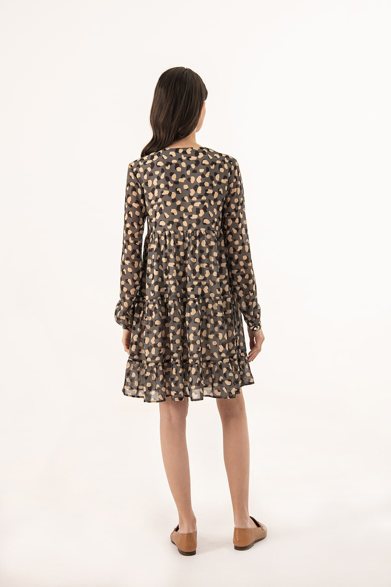 VERYCHI Rochie lejera cu animal print - Pled.ro