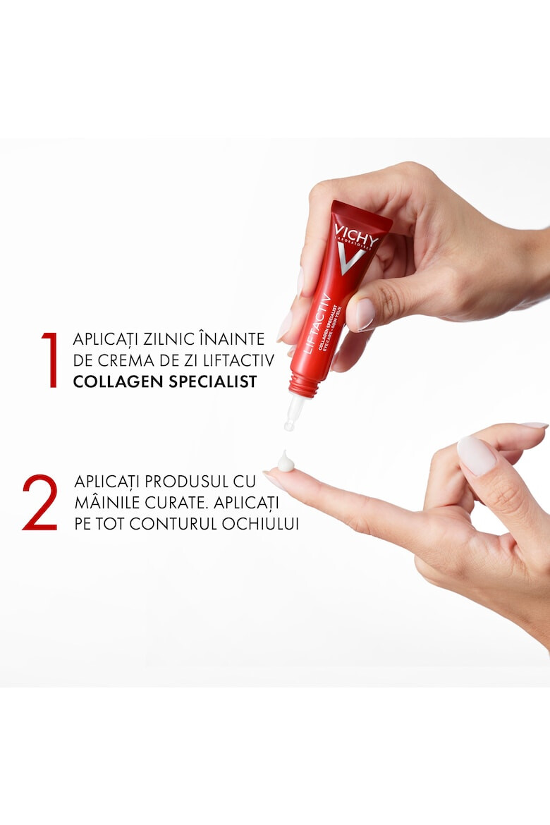 Vichy Crema cu efect antirid pentru conturul ochilor Liftactiv Collagen Specialist 15ml - Pled.ro