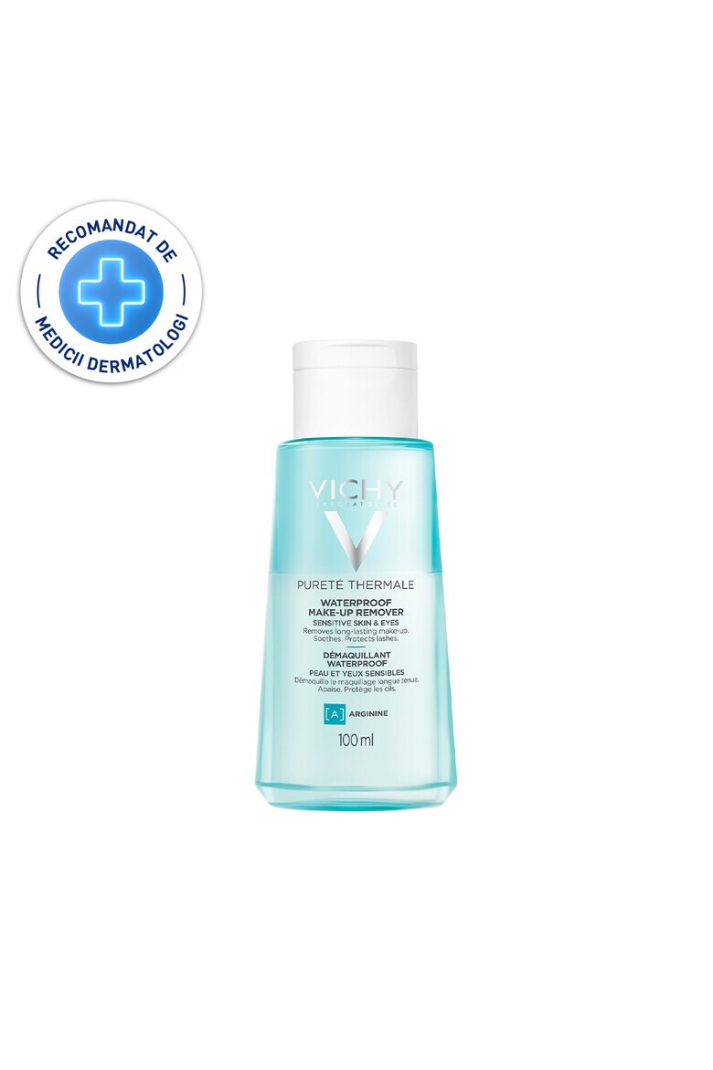 Vichy Demachiant bifazic waterproof Purete Thermale pentru zona ochilor 100 ml - Pled.ro