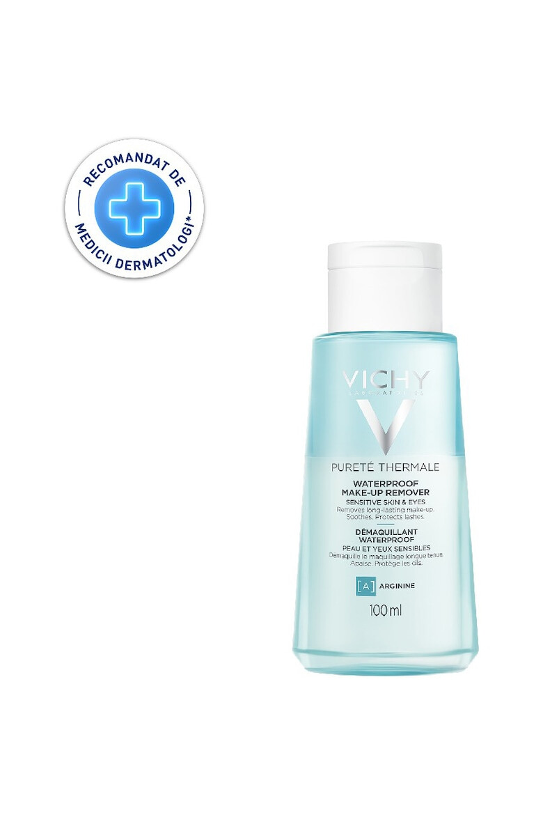 Vichy Demachiant bifazic waterproof Purete Thermale pentru zona ochilor 100 ml - Pled.ro