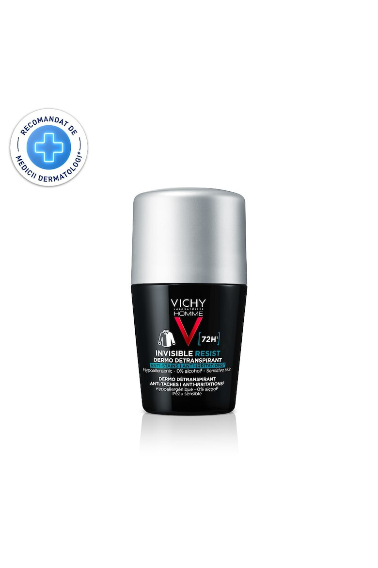 Vichy Deodorant roll-on antiperspirant 72H pentru barbati Homme anti-urme si anti-iritatii​ 50 ml - Pled.ro