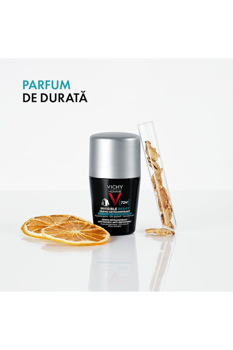 Vichy Deodorant roll-on antiperspirant 72H pentru barbati Homme anti-urme si anti-iritatii​ 50 ml - Pled.ro