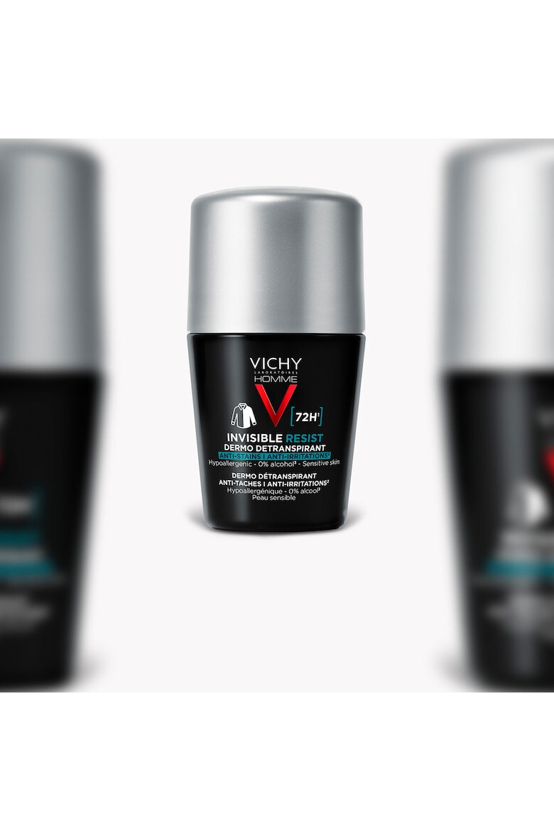 Vichy Deodorant roll-on antiperspirant 72H pentru barbati Homme anti-urme si anti-iritatii​ 50 ml - Pled.ro