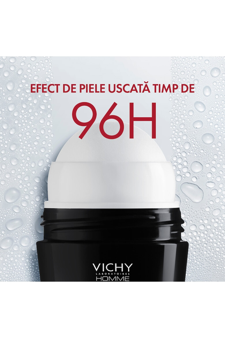 Vichy Deodorant roll-on antiperspirant pentru barbati Homme clinical control 96H 50 ml - Pled.ro