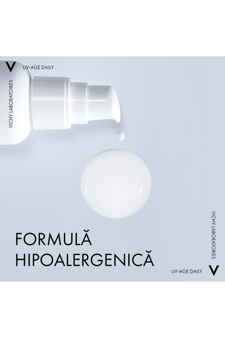 Vichy Fluid protectie solara pentru fata SPF 50+ Capital Soleil UV Age Daily impotriva foto-imbatranirii cu peptide si niacinamida 40ml - Pled.ro