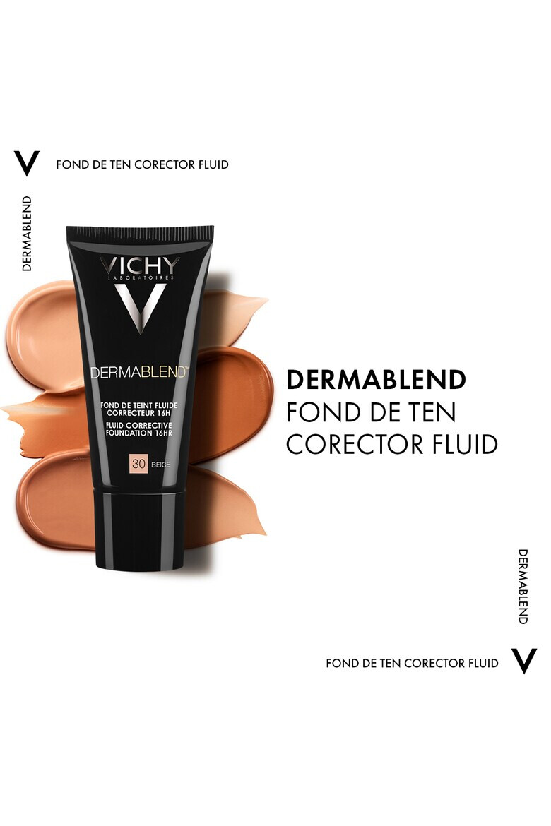 Vichy Fond de ten corector Dermablend 16H 25 Nude SPF - Pled.ro