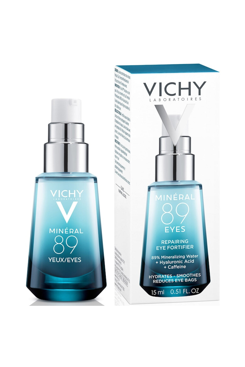 Vichy Gel-booster zilnic Mineral 89 cu efect de hidratare fortifiere si reumplere cu acid hialuronic - Pled.ro