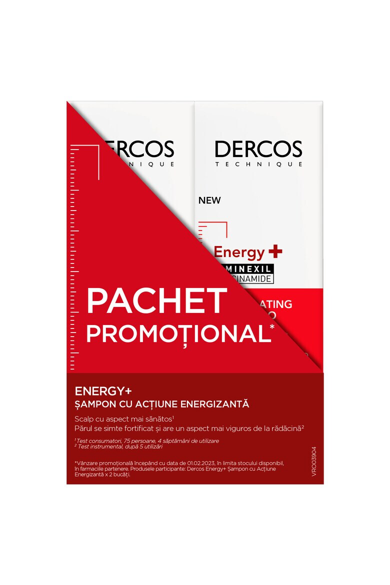 Vichy Pachet promotional: 2 x Sampon Dercos 200 ml - Pled.ro