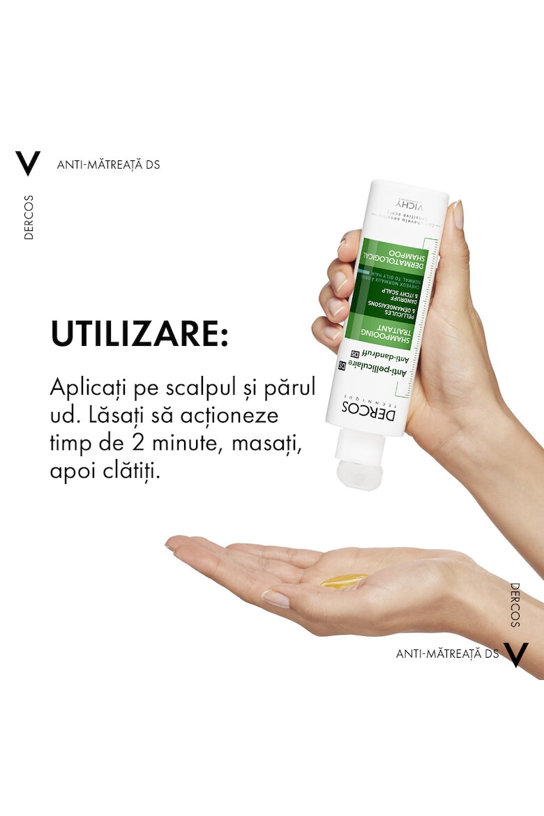 Vichy Sampon anti-matreata Dercos pentru par 200 ml - Pled.ro