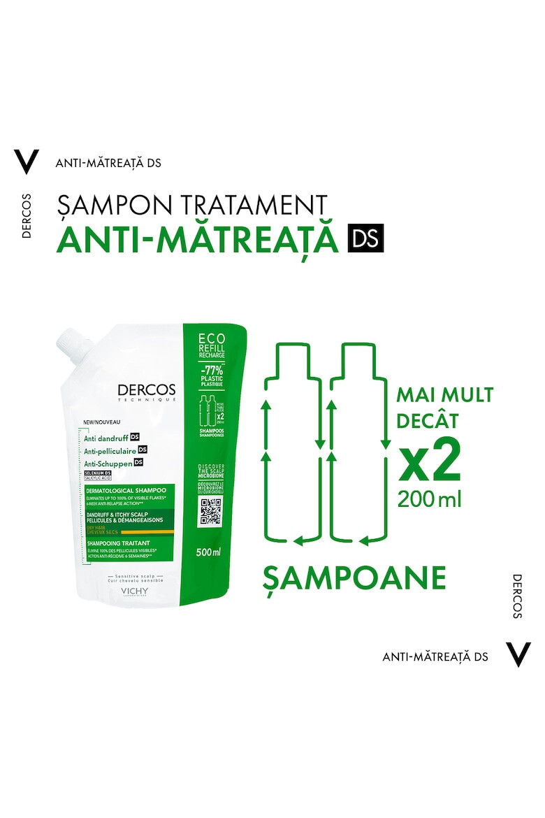 Vichy Sampon anti-matreata Dercos par uscat - Pled.ro