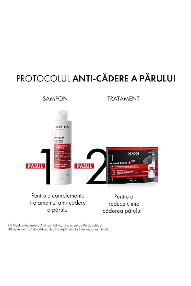 Vichy Sampon impotriva caderii parului Dercos Energising - Pled.ro