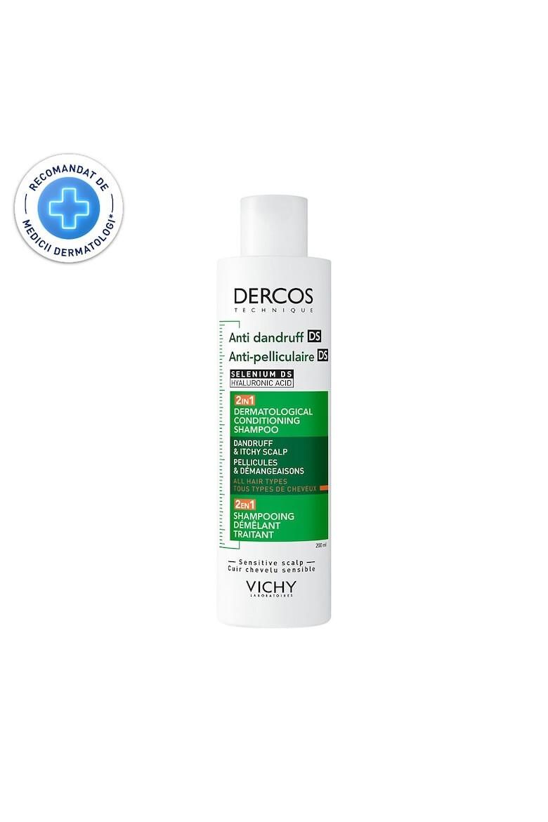 Vichy Sampon si balsam 2 in 1 anti-matreata Dercos pentru toate tipurile de par - Pled.ro