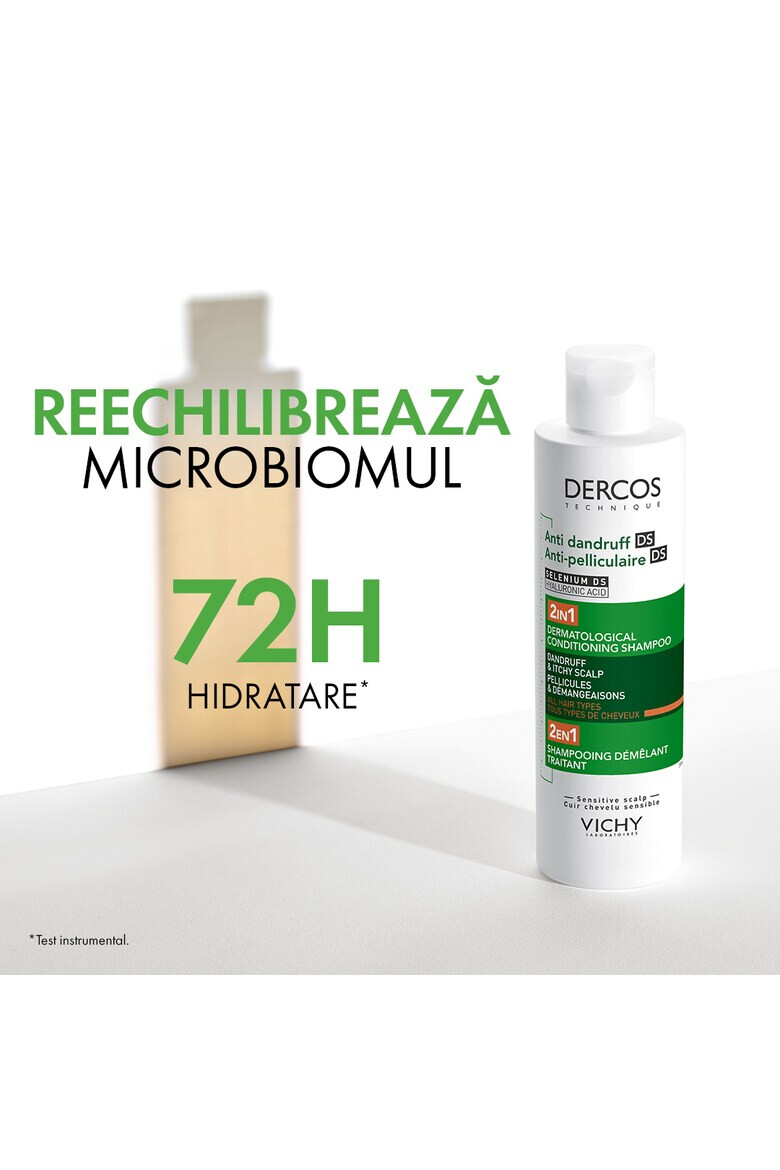 Vichy Sampon si balsam 2 in 1 anti-matreata Dercos pentru toate tipurile de par - Pled.ro