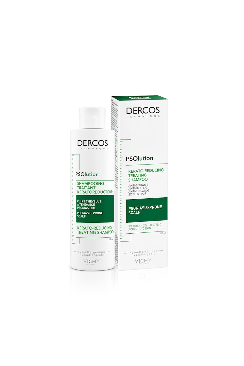 Vichy Sampon tratament keratoreductor Dercos PSOlution 200ml - Pled.ro