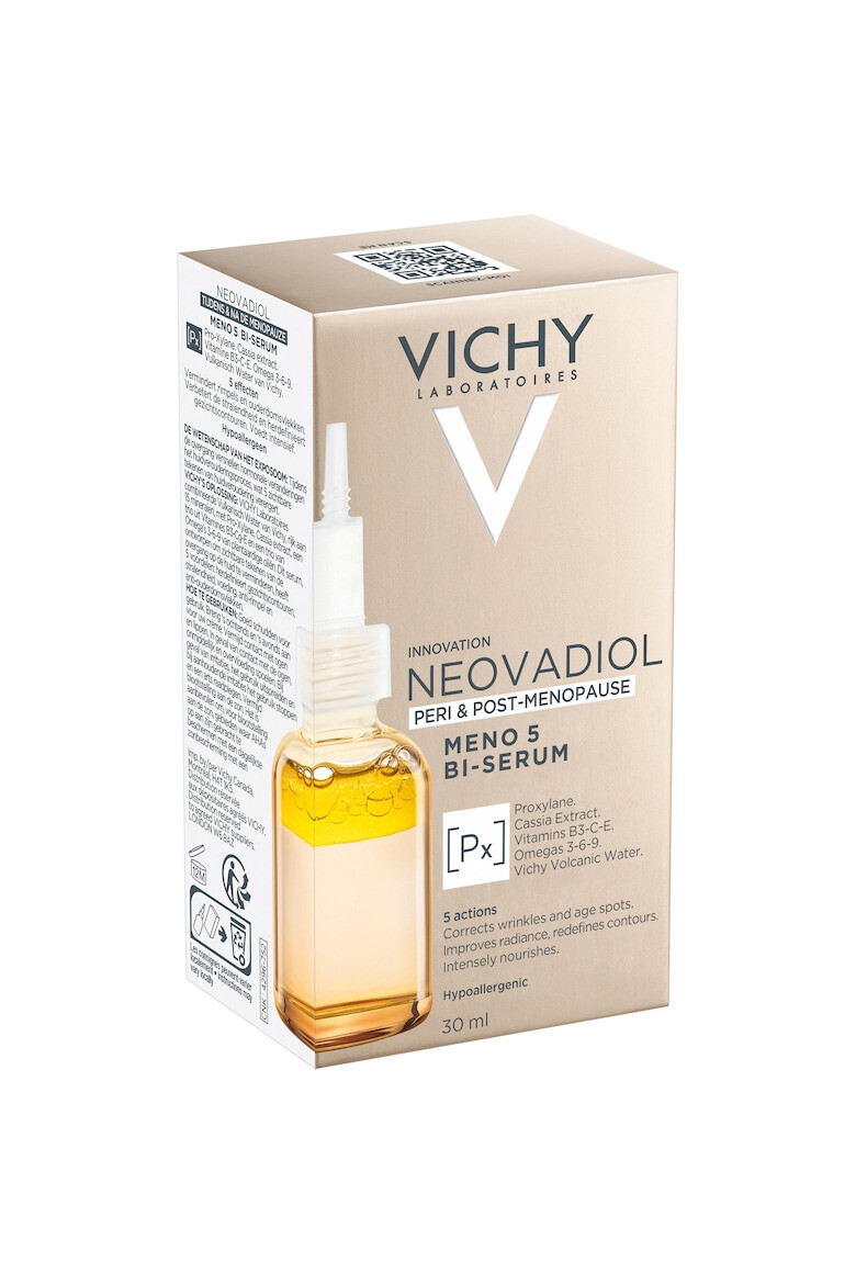 Vichy Serum bifazic Neovadiol Peri & Post Menopauza Meno 5 cu efect de fermitate si uniformizare a tenului 30 ml - Pled.ro