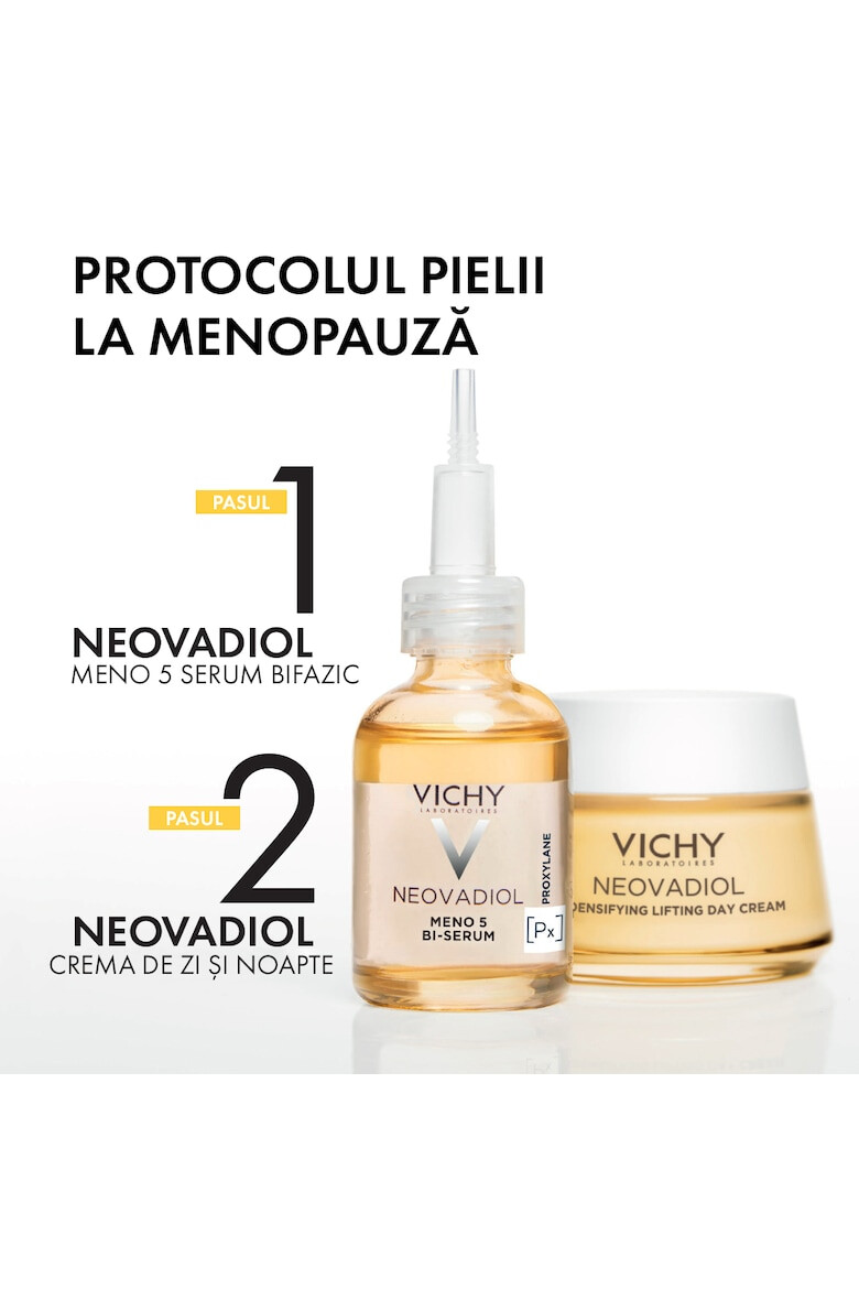 Vichy Serum bifazic Neovadiol Peri & Post Menopauza Meno 5 cu efect de fermitate si uniformizare a tenului 30 ml - Pled.ro