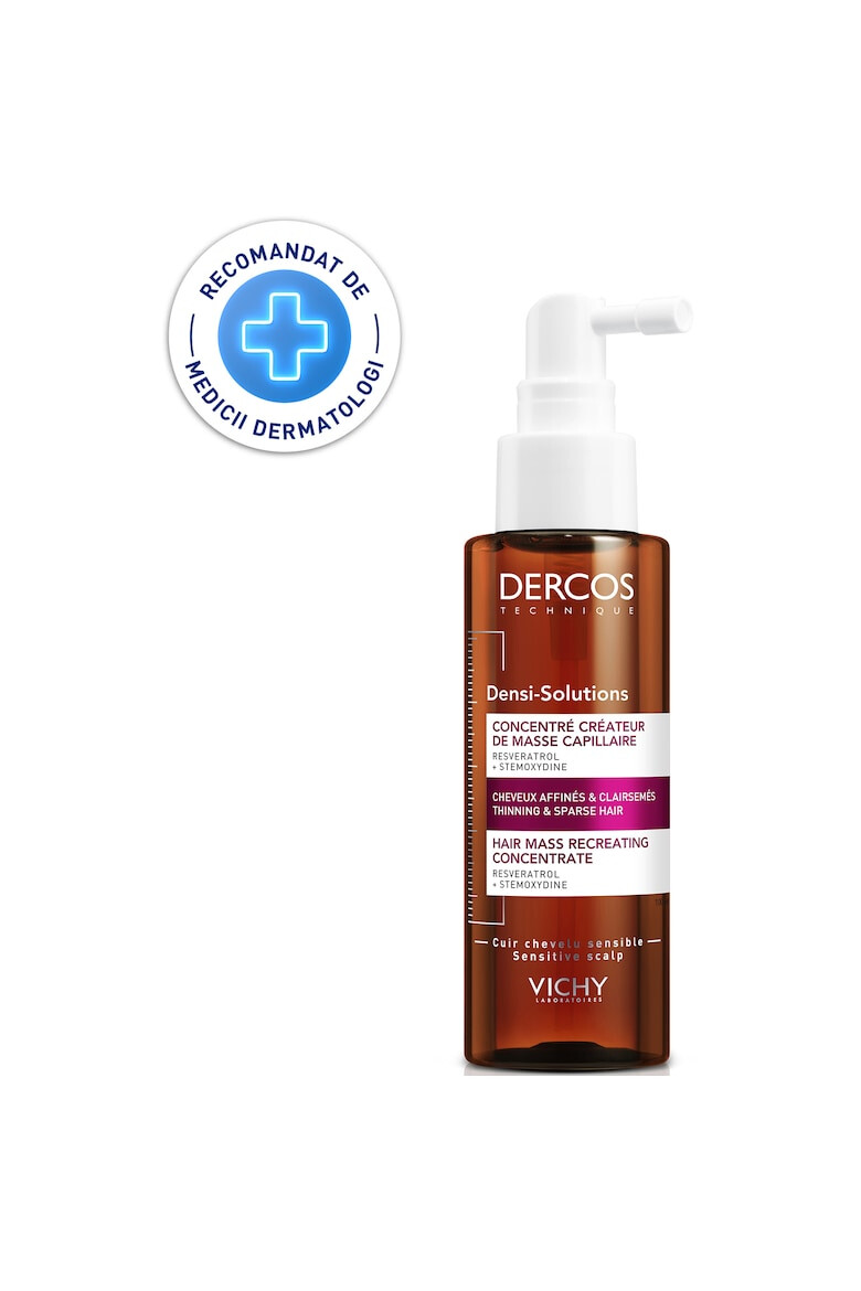 Vichy Tratament Dercos Densi-Solutions densificator pentru par subtire cu tendinta de cadere 100 ml - Pled.ro