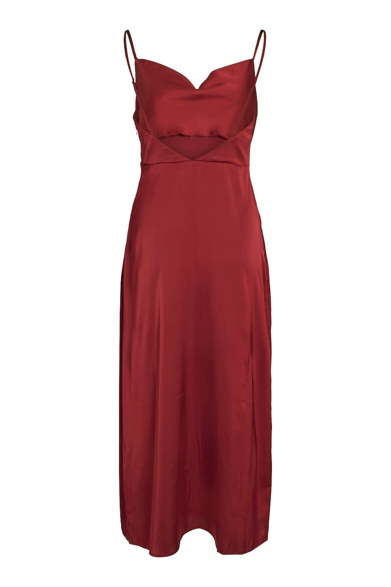 Vila Rochie maxi cu aspect de satin - Pled.ro