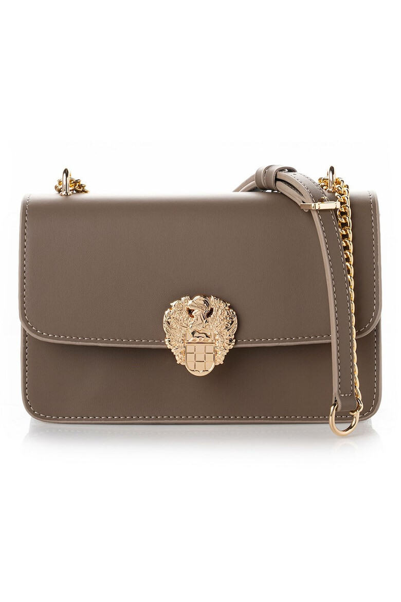 Vince Camuto Geanta crossbody din piele ecologica cu bareta din lant - Pled.ro