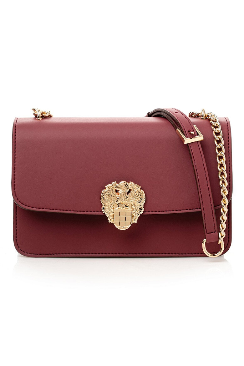 Vince Camuto Geanta crossbody din piele ecologica cu bareta din lant - Pled.ro