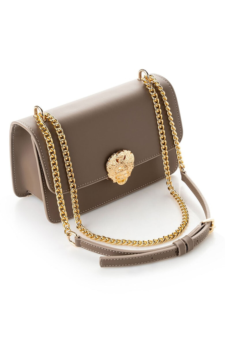 Vince Camuto Geanta crossbody din piele ecologica cu bareta din lant - Pled.ro