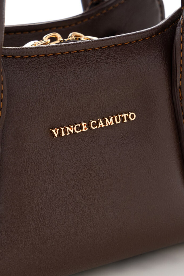 Vince Camuto Geanta de piele ecologica cu maner si logo metalic - Pled.ro