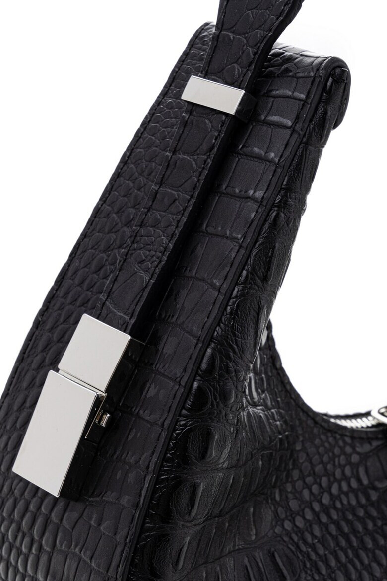 Vince Camuto Geanta din piele ecologica cu maner si aspect de piele de crocodil - Pled.ro