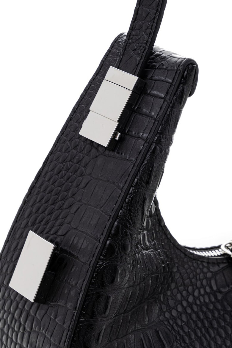 Vince Camuto Geanta din piele ecologica cu maner si aspect de piele de crocodil - Pled.ro