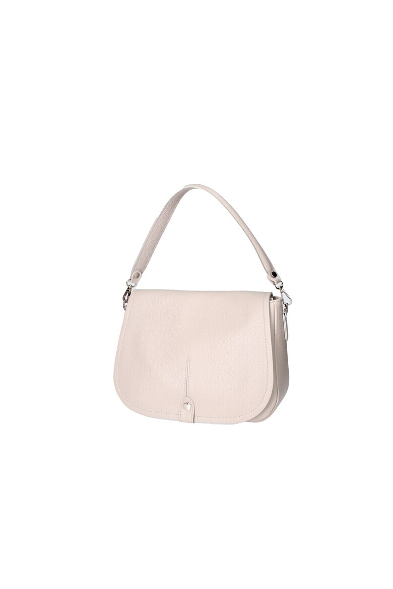 Viola Castellani Geanta crossbody de piele cu clapa - Pled.ro