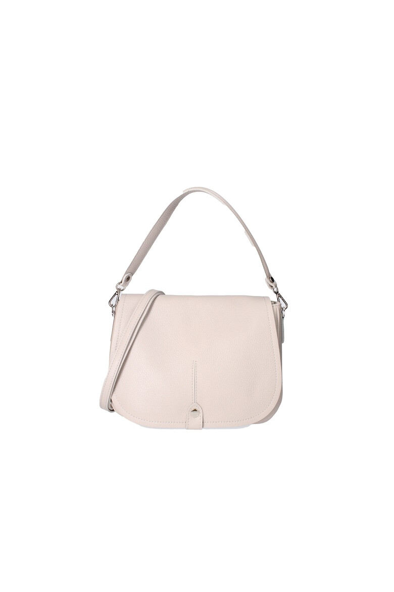 Viola Castellani Geanta crossbody de piele cu clapa - Pled.ro