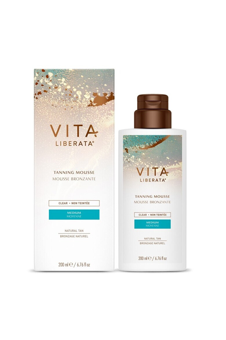 Vita Liberata Spuma autobronzanta Clear Tanning Mousse nuanta medium 200 ml - Pled.ro