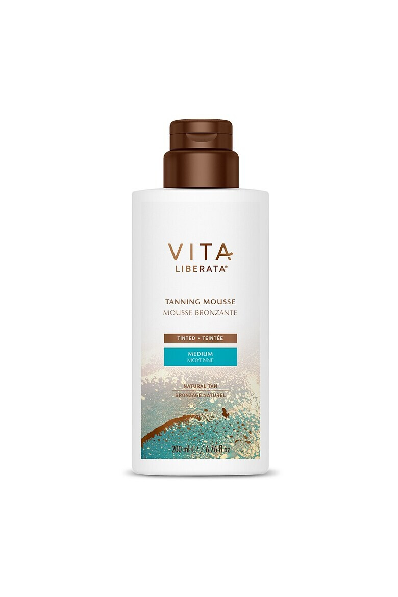 Vita Liberata Spuma autobronzanta Tinted Tanning Mousse nuanta medium 200 ml - Pled.ro