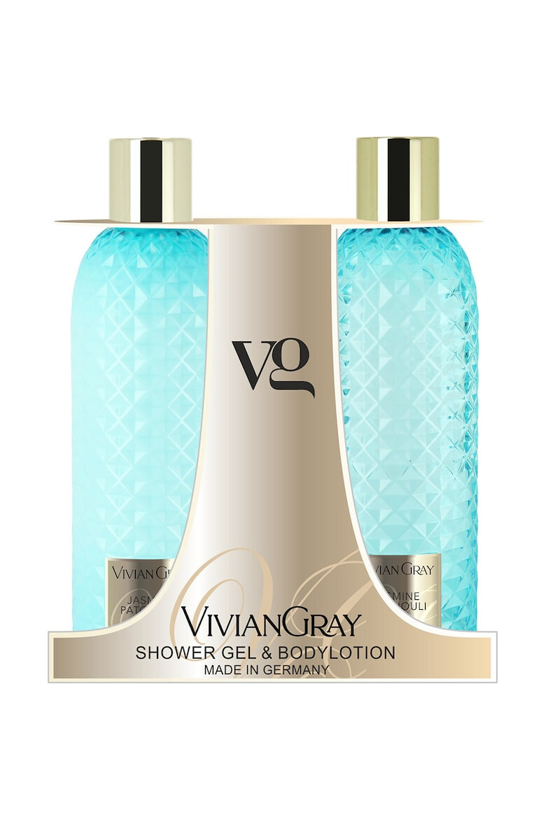 Vivian Gray Set Lotiune de corp Jasmine & Patchouli Unisex 300 ml + Gel de dus 300 ml - Pled.ro