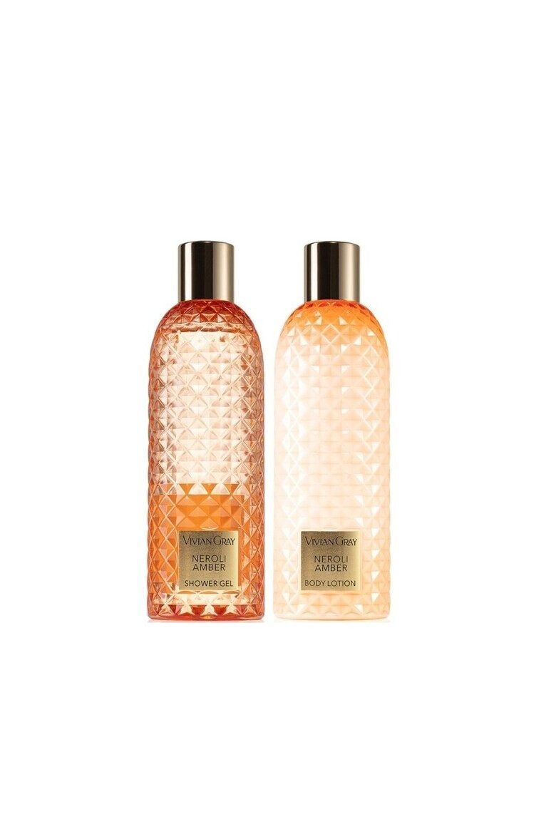 Vivian Gray Set Lotiune de corp Neroli & Amber Unisex 300 ml + Gel de dus 300 ml - Pled.ro