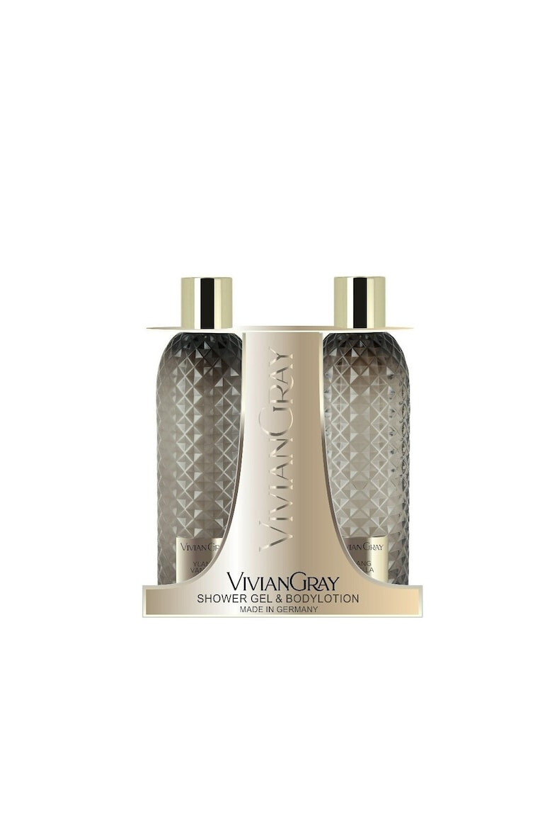 Vivian Gray Set Lotiune de corp Ylang & Vanilla Unisex 300 ml + Gel de dus 300 ml - Pled.ro