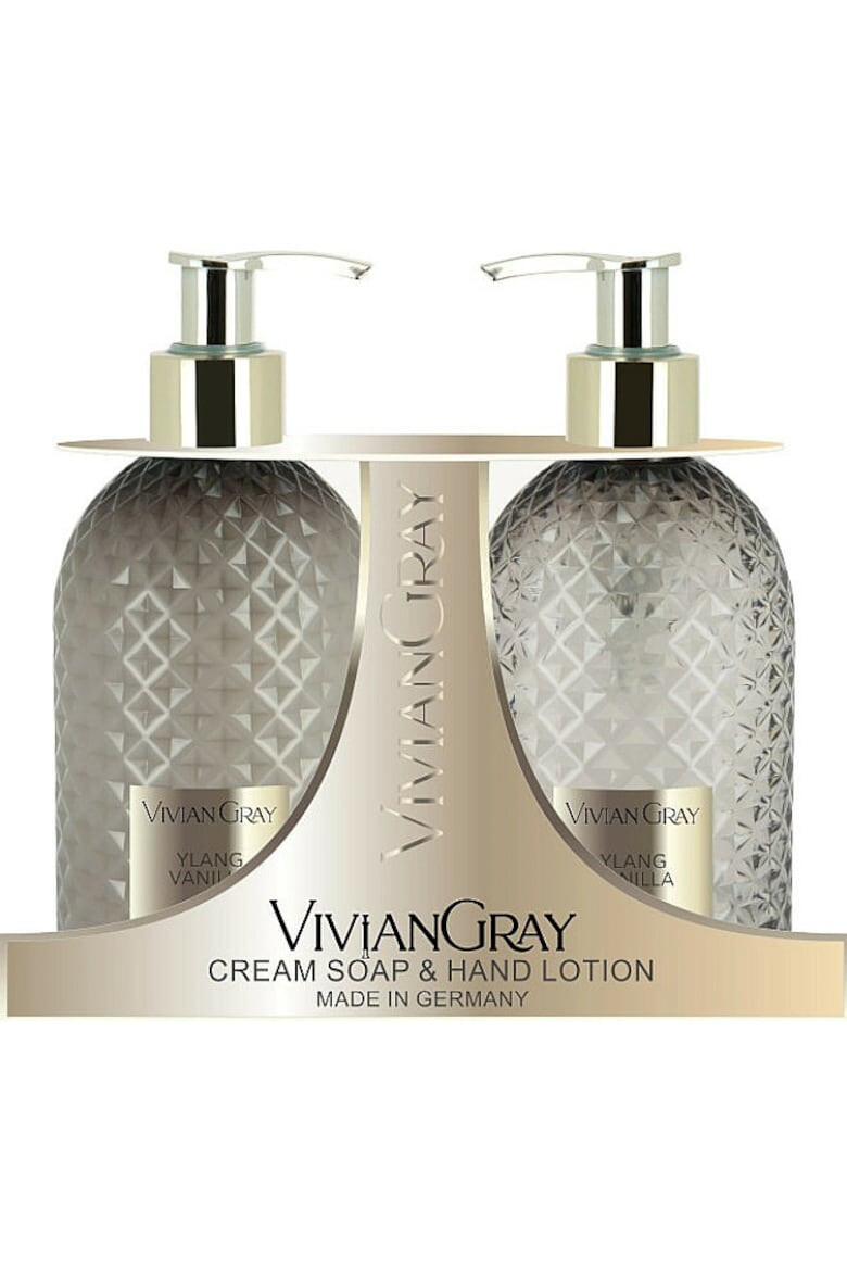 Vivian Gray Set Sapun lichid Ylang & Vanilla Unisex 300 ml + Crema de maini 300 ml - Pled.ro