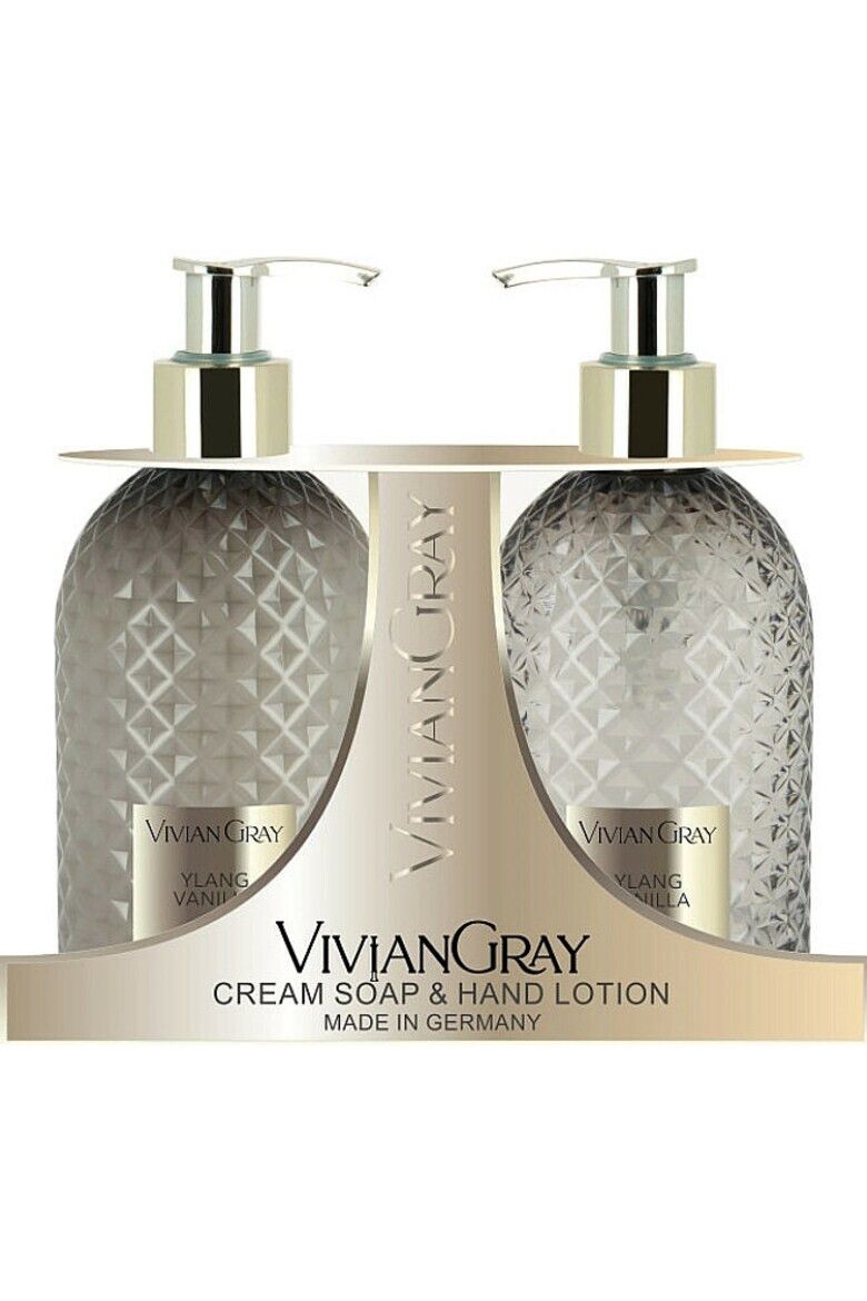 Vivian Gray Set Sapun lichid Ylang & Vanilla Unisex 300 ml + Crema de maini 300 ml - Pled.ro