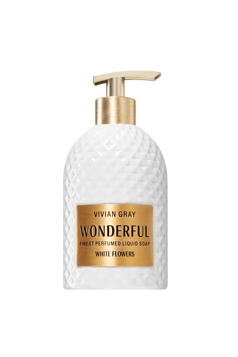 Vivian Gray Wonderful White Flowers Unisex Sapun lichid 500 ml - Pled.ro