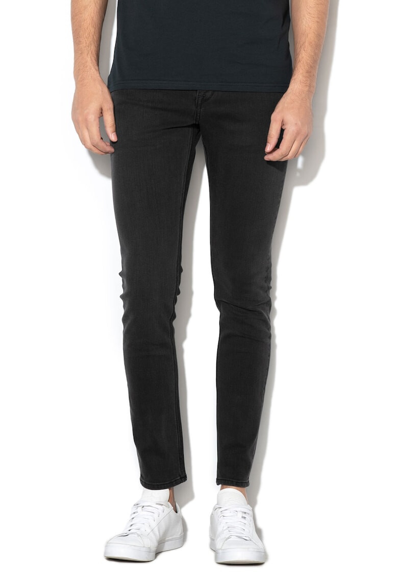 Volcom Blugi skinny cu talie joasa si croiala conica 2x4 - Pled.ro