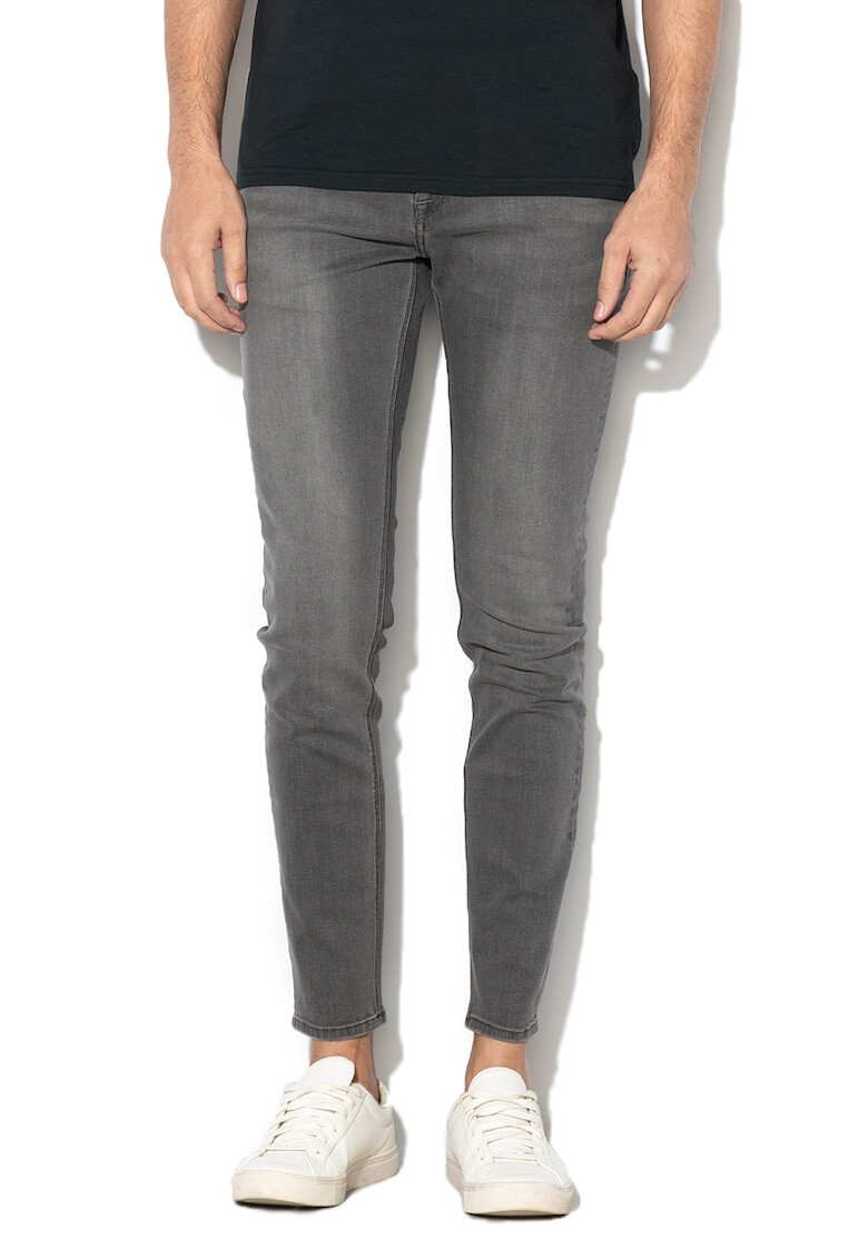 Volcom Blugi skinny cu talie joasa si croiala conica 2x4 - Pled.ro