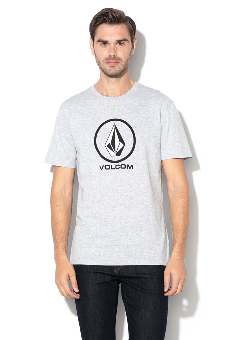 Volcom Tricou cu imprimeu logo Crisp Stone - Pled.ro