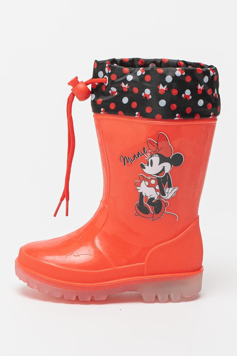 Walt Disney Cizme de ploaie de cauciuc cu Minnie Mouse - Pled.ro