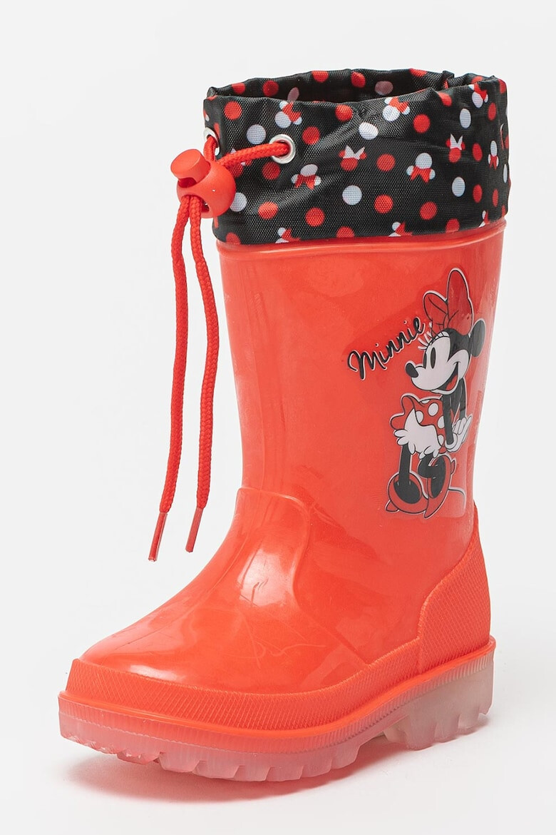 Walt Disney Cizme de ploaie de cauciuc cu Minnie Mouse - Pled.ro