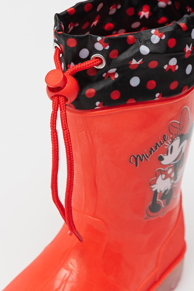 Walt Disney Cizme de ploaie de cauciuc cu Minnie Mouse - Pled.ro