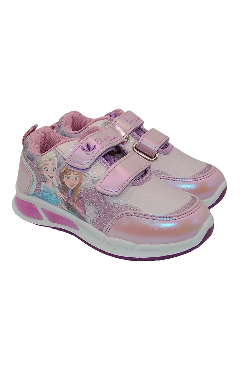 Walt Disney Pantofi sport cu imprimeu Elsa si velcro - Pled.ro