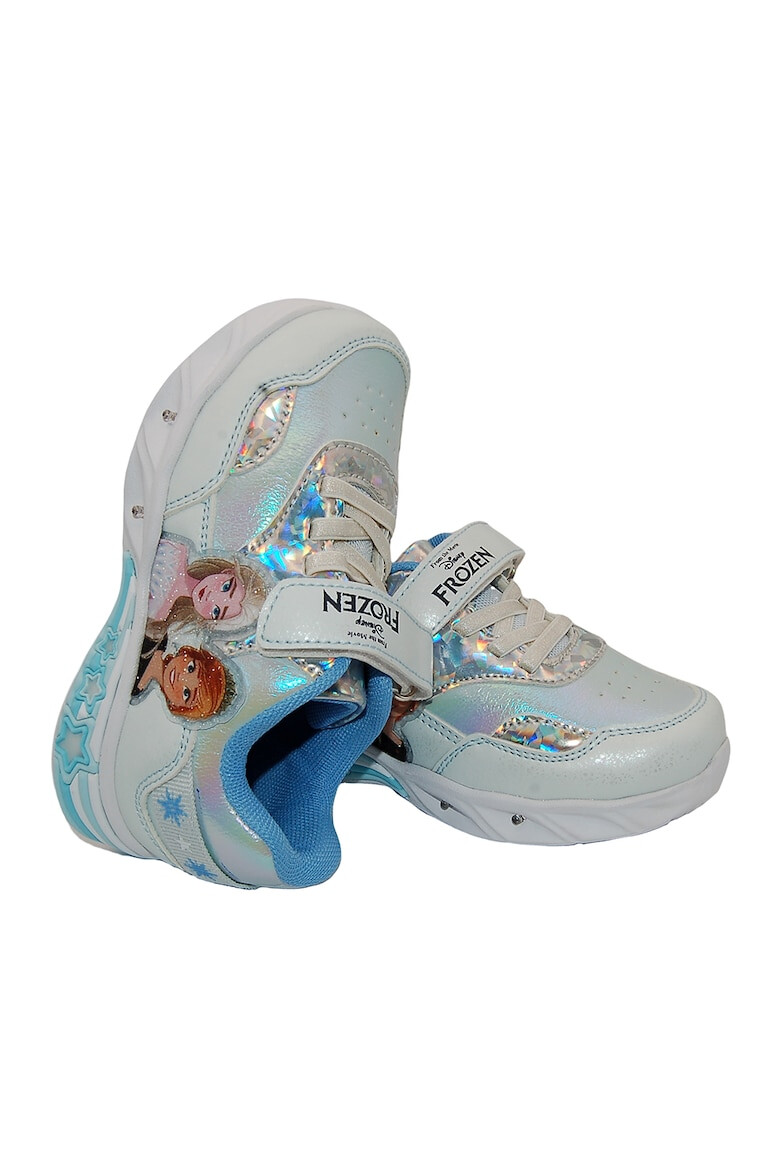 Walt Disney Pantofi sport cu imprimeu Frozen si velcro - Pled.ro