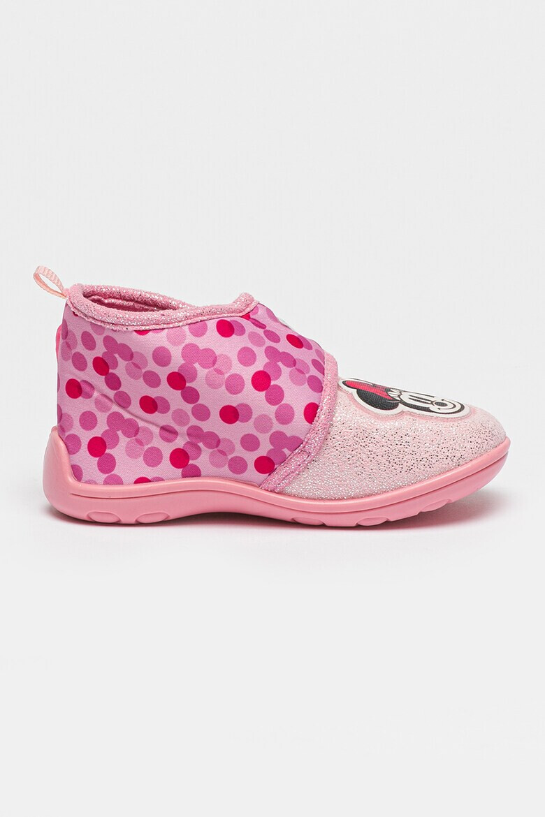 Walt Disney Pantofi sport cu imprimeu Minnie Mouse si velcro - Pled.ro